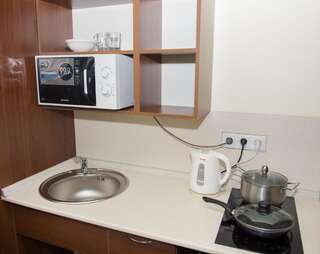 Апартаменты Apartments Severnoe Siyanie A Class Нур-Султан Двухместный номер с 1 кроватью-4