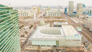 Апартаменты Apartments Severnoe Siyanie A Class Нур-Султан Двухместный номер с 1 кроватью-11