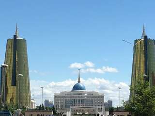 Апартаменты Apartments Severnoe Siyanie A Class Нур-Султан Двухместный номер с 1 кроватью-12