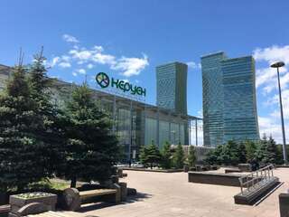 Апартаменты Apartments Severnoe Siyanie A Class Нур-Султан Двухместный номер с 1 кроватью-30